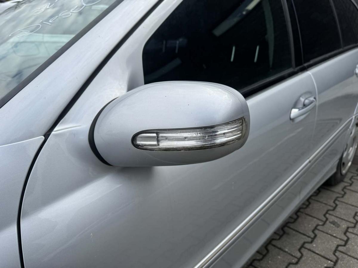 Mercedes C Klasse 203 original Au&szlig;enspiegel links 775 Iridiumsilbermetallic Facelift Bj.2006